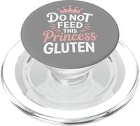 Do Not Feed This Princess Gluten - Carino GF Humor PopSockets PopGrip per MagSafe