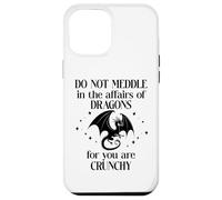 Do Not Meddle in the Affairs of Dragons Book Dragon Fantasy Custodia per iPhone 12 Pro Max