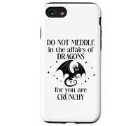 Do Not Meddle in the Affairs of Dragons Book Dragon Fantasy Custodia per iPhone SE (2020) / 7/8