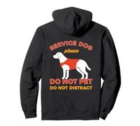 Do Not Pet Working Dog, Cane da Servizio, Cane da Terapia emotiva Felpa con Cappuccio