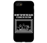 Do Not Tap On The Glass Funny Sound Booth Introverso Custodia per iPhone SE (2020) / 7/8