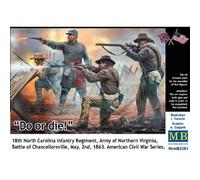 Do Oro Die Modellino Personaggio American Civile Guerra Serie Master Box 358