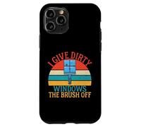 Dò sporco Windows the Brush off Window Cleaner Custodia per iPhone 11 Pro