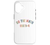 Do The Math 67 Meme Men Women Teacher Funny Six Seven Custodia per iPhone 16