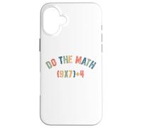 Do The Math 67 Meme Men Women Teacher Funny Six Seven Custodia per iPhone 16 Plus