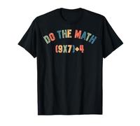 Do The Math 67 Meme Men Women Teacher Funny Six Seven Maglietta