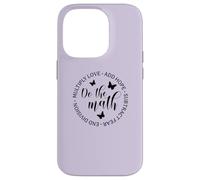 Do The Math Femminile Insegnante di Matematica Regalo Inspirational Gentilezza Custodia per iPhone 14 Pro