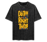 Do The Right Thing Film Movies Movie Men's T-Shirt Graphic Shirts Unisex Black Tee XXL