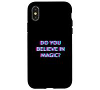 Do You Believe In Magic Mushrooms Psychedelic Edibles Shroom Custodia per iPhone X/XS