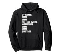 Do You Know The Muffin Man DYKTMM Classic Funny Quote Felpa con Cappuccio