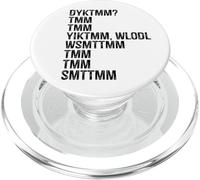 Do You Know The Muffin Man DYKTMM Vintage Nostalgia Wordplay PopSockets PopGrip per MagSafe
