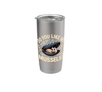 Do You Like My Mussels? Bicchiere termico in acciaio inox doppia parete