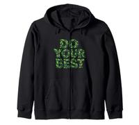 Do Your Best Cub Scout Nature Design Leaf Art Felpa con Cappuccio