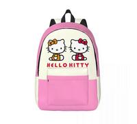 DO6945 Borsa per l'asilo nido con scomparti multipli Hello Kitty per donna, regalo, borsa per ufficio,