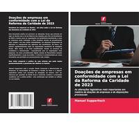 Doações de empresas em conformidade com a Lei da Reforma da Caridade de 2023: As alterações legislativas mais importantes em matéria de doações de empresas e de disposições processuais
