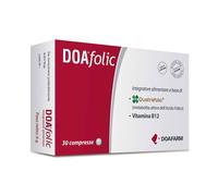 Doafarm Doafolic Integratore di Folato e Vitamina B12, 30 Compresse