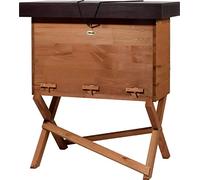 dobar 28322e - Fioriera con Supporto, per apicoltori, 87 x 55 x 99 cm, Colore: Marrone