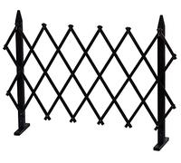 dobar 29181FSCe - Griglia Pieghevole per rampicanti, Misura S, con Piedini e picchetti, ca. 110 x 80 cm, Colore: Nero, S