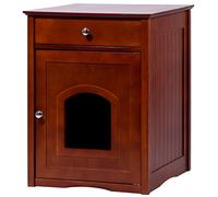 dobar 35272 Designer Gatto Armadio Mohrle con cassetto, Marrone