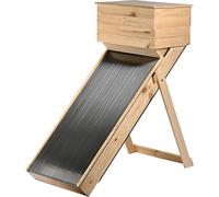 dobar® Essiccatore Solare in Legno per Frutta e Verdura - Grande Armadio per asciugare Le Erbe aromatiche - per conservare Frutta, Verdura, spezie e Piante medicinali, Natura