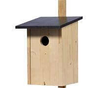 dobar® Nidificatore classico per stare e picchi, 22 x 25 x 32 cm, colore naturale