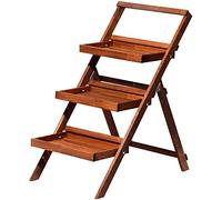 dobar Prodotto con Stabile Pieghevole A Vite 46x40 CM Marrone