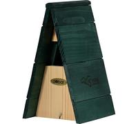 dobar VOBU - Casetta per nidificare in legno per uccelli selvatici, colore: Verde