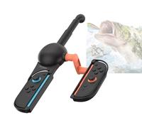 DOBE FOMIS ELECTRONICS Canna da pesca per N-Switch 2 Joycon, accessori per giochi da pesca compatibile con N-Switch Legendary Fishing - N-Switch Standard Edition Universal Fishing Game Grip