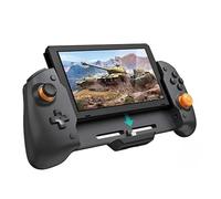 DOBE TNS19252C Grip inline Gamepad, Plug and Play, per N Switch NS, può caricare e giocare contemporaneamente con giroscopio a sei assi, sensore di gravità, vibrazione a doppio motore con borsa di