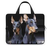 Doberman - Custodia protettiva per computer portatile da 17 pollici, per viaggi d'affari o tablet