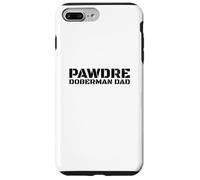 Doberman Dog Dad, Doberman Pinscher Father, Vintage Print Custodia per iPhone 7 Plus/8 Plus