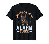 Doberman è Il Mio Amante dei Cani da Allarme Cucciolo di Maglietta