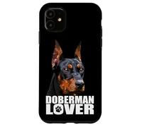 Doberman Lover Doberman Pinscher Cane Mamma Papà Custodia per iPhone 11