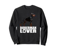 Doberman Lover Doberman Pinscher Cane Mamma papà Felpa
