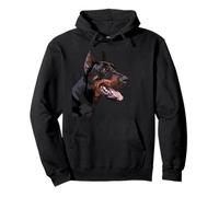 Doberman Pinscher Amante dei Cani Mamma papà Felpa con Cappuccio