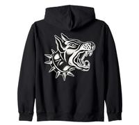 Doberman Pinscher Arrabbiato Felpa con Cappuccio