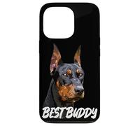 Doberman Pinscher Best Buddy Dog Lover Custodia per iPhone 13 Pro