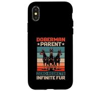 Doberman Pinscher Cane Custodia per iPhone X/XS
