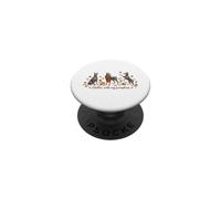Doberman Pinscher Cani Chillin' con le mie zucche PopSockets PopGrip Adesivo