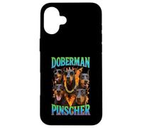 Doberman Pinscher Custodia per iPhone 16 Plus