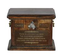 Dobermann Grande Urna Con Il Immagine Eines Cane Art-Dog