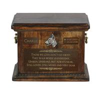 Dobermann I Grande Urna Con Il Immagine Eines Cane Art-Dog