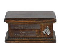 Dobermann I piccola urna con l'immagine di un cane Art-Dog