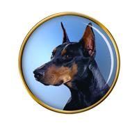 Dobermann Pinscher Distintivo di Lapel Pin