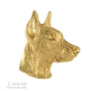 Dobermann Testa, Spilletta Art Dog, Edizione Limitata