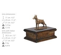 Dobermann Tipo 1, Exclusive Urna ,Freddi Bronzo,Artdog