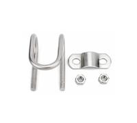 Doble manguito de perno en forma de U, 1 set di morsetti for tubi trasversali a doppia U in acciaio inossidabile 304, misure multiple(M6x25x32)