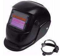 DOBO Maschera Casco Autoscurante per Saldare con Pannello Solare di Ricarica, Nero