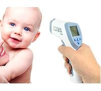 DOBO® Termometro digitale elettronico da fronte senza contatto per misurazione febbre e temperatura corpo a distanza - Ottimo per la misurazione nel neonato