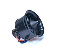 DoBoFo EDF 50mm 4S 4300KV 11 pale 16.8V Elettrico canalizzato Fan, Hobby RC Jet Engine Elica, Parti del motore RC auto, Motore brushless ad alta velocità, Modello di telecomando, Parti di ricambio per